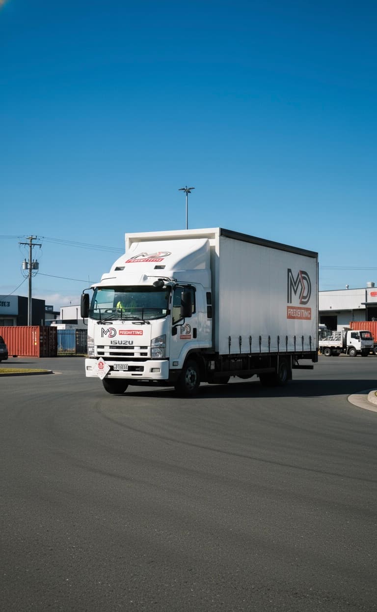 MD Freighting truck on the Nelson run